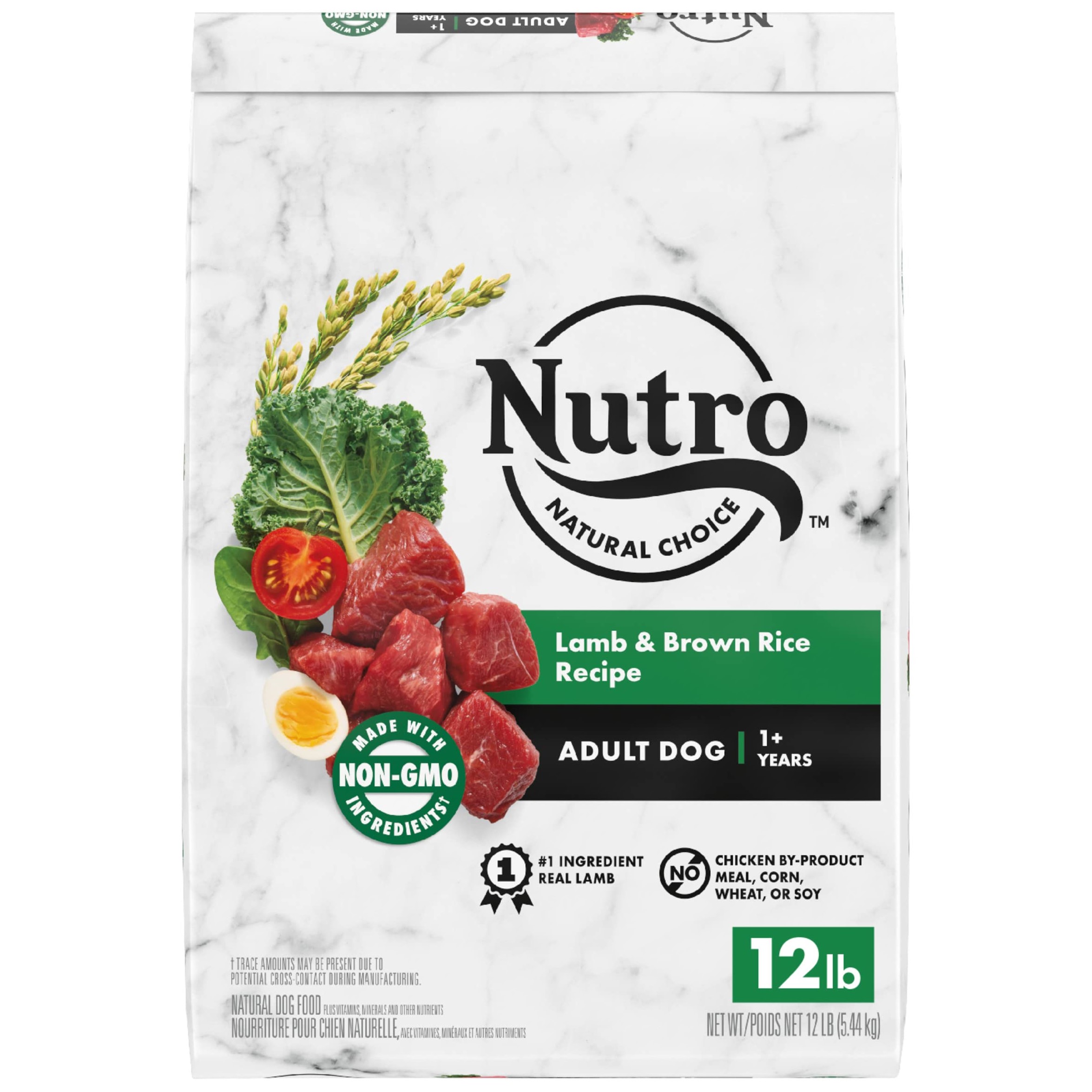 【澳門發貨】 Nutro Natural Choice美士成犬糧羊肉糙米配方12lb維持健康抵抗力天然膳食纖維消化系統健康皮膚健康毛髮柔軟亮麗乾狗糧