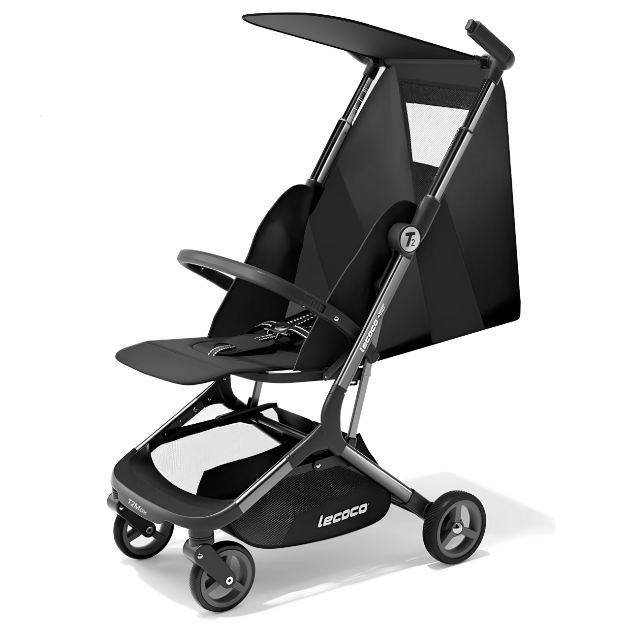 lecoco 樂卡輕便折疊嬰兒車可全躺寶寶旅行口袋推車可登機t2溜娃遛娃神器
