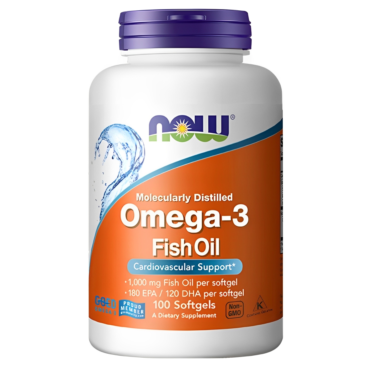NOW Foods 諾奧 omega-3 魚油 100s 人寵可食用深海魚油歐米伽軟膠囊寵物保健品貓咪狗狗健康