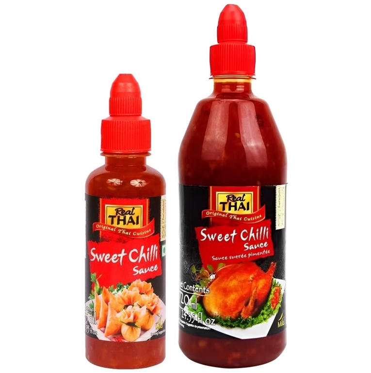 【澳門發貨】Real Thai泰正宗泰式甜辣醬235ml/720ml泰國麗爾泰炸雞蘸醬烤雞肉醬辣椒醬手抓餅醬泰式特色調料調味