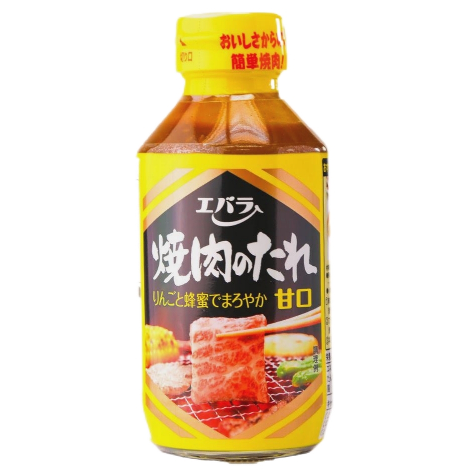 【澳門發貨】Ebara荏原甘口燒肉醬汁蜂蜜甜味300g日式風味甜口BBQ烤肉治蘸料腌料炒菜調味醬