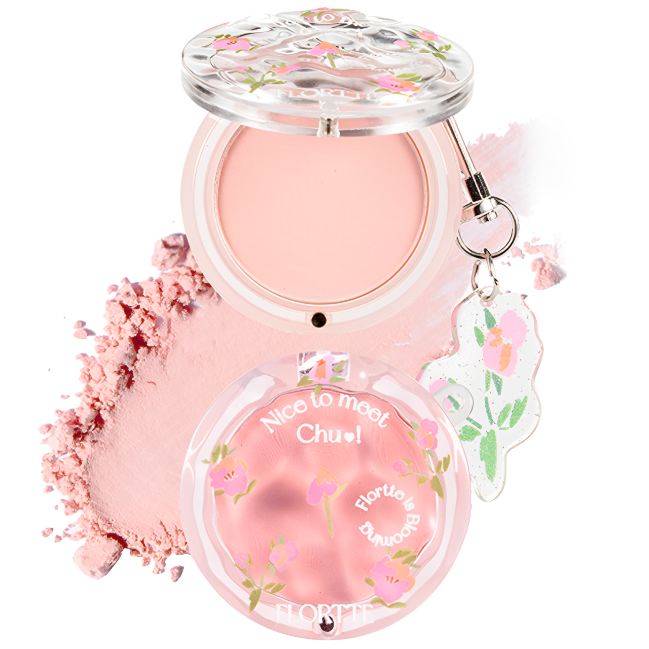 FLORTTE花洛莉亞初戀惹系列單色腮紅修容高光膨脹色腮紅