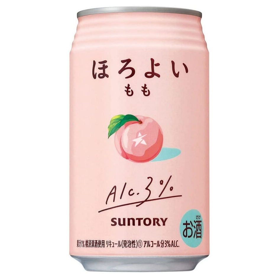 【澳門發貨】（原箱24罐）SUNTORY三得利微醉調酒350ml水蜜桃味/葡萄味/西洋梨味/鮮橙黑加侖味/乳酸菌飲品味/柚子蜂蜜味/青檸氈湯力味果汁酒預調雞尾酒