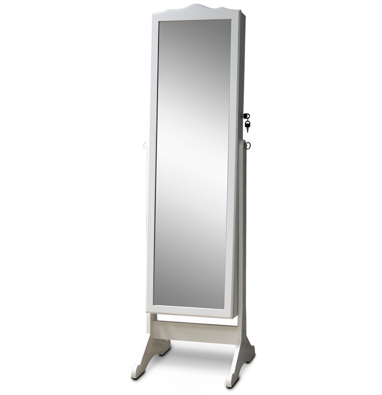 首飾鏡櫃大鏡面穿衣鏡全身鏡落地鏡家用輕奢裝飾鏡服裝試衣鏡珠寶