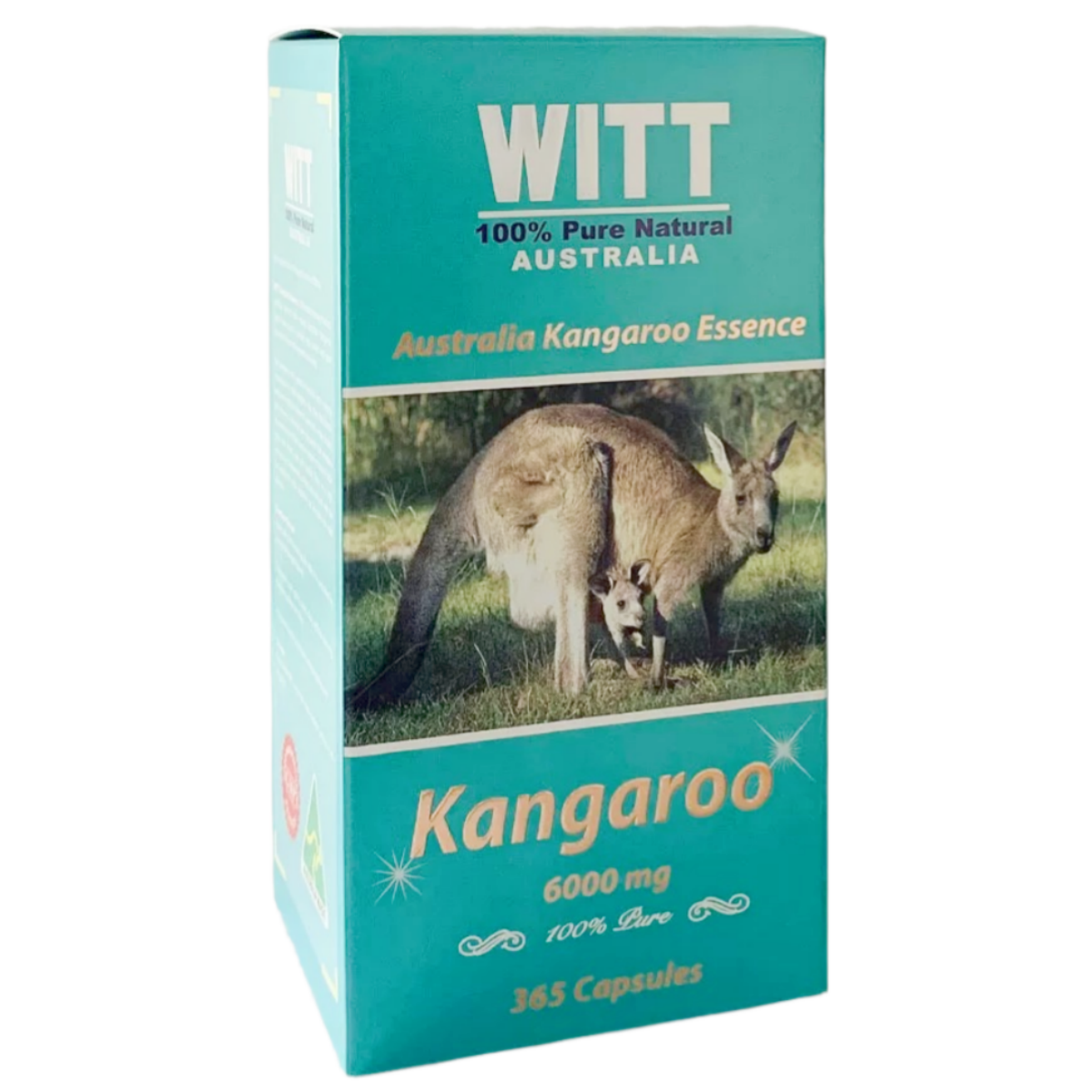 【澳門發貨】WITT維特 Kangaroo Essence 6000mg 袋鼠精華 365粒裝