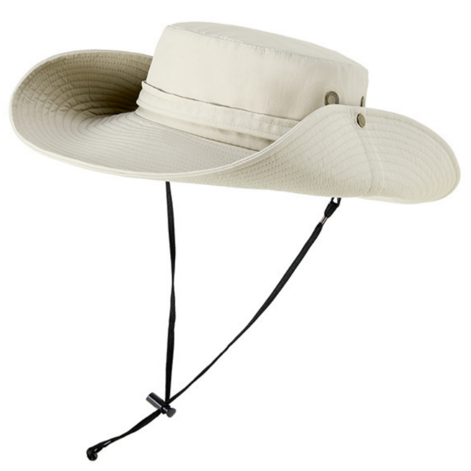 加寬防潑水漁夫帽新款漁夫帽春秋季時尚百搭潮流遮陽防曬太陽盆帽