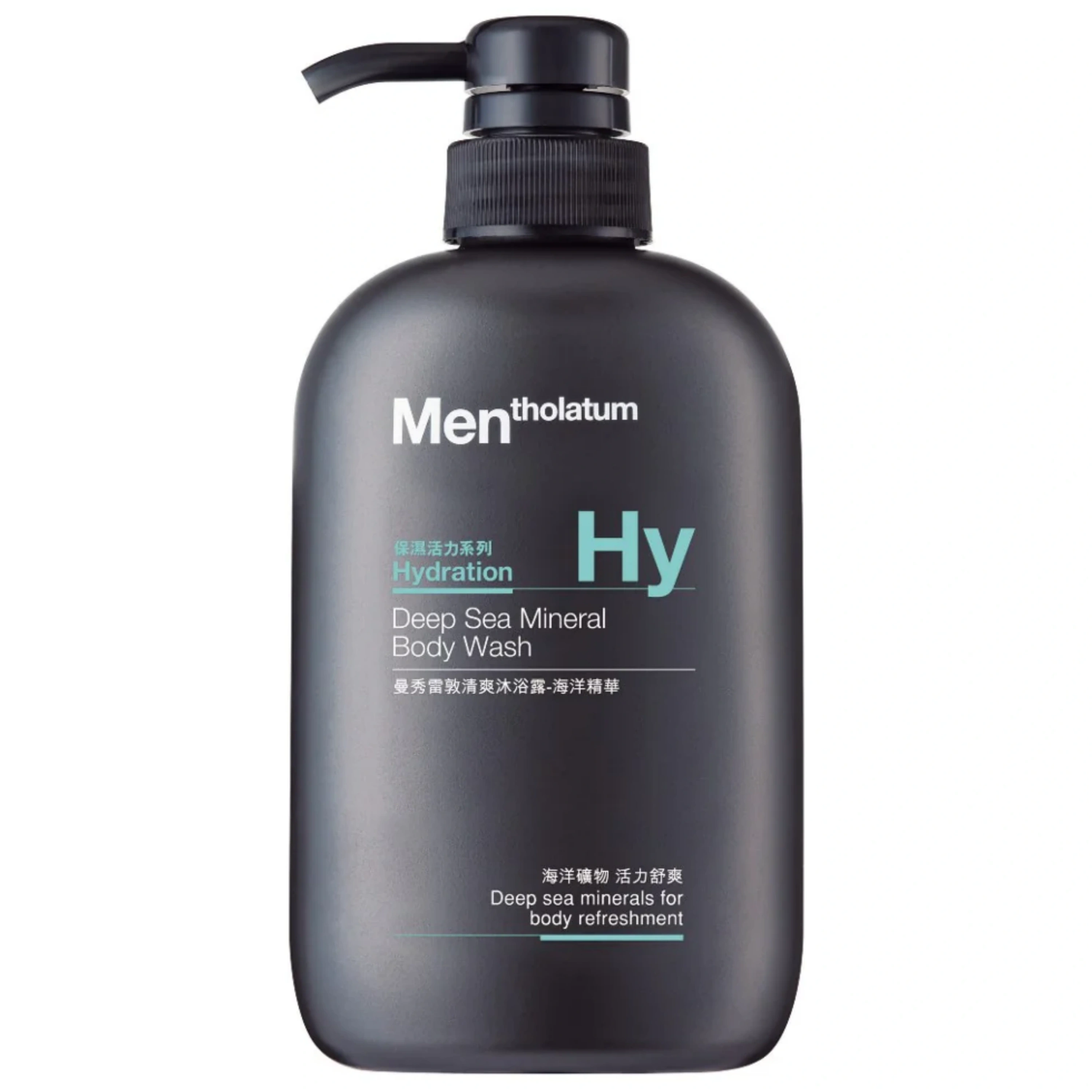 【澳門發貨】（6支起購）MENTHOLATUM 曼秀雷敦 男士清爽沐浴露-海洋精華 500ml