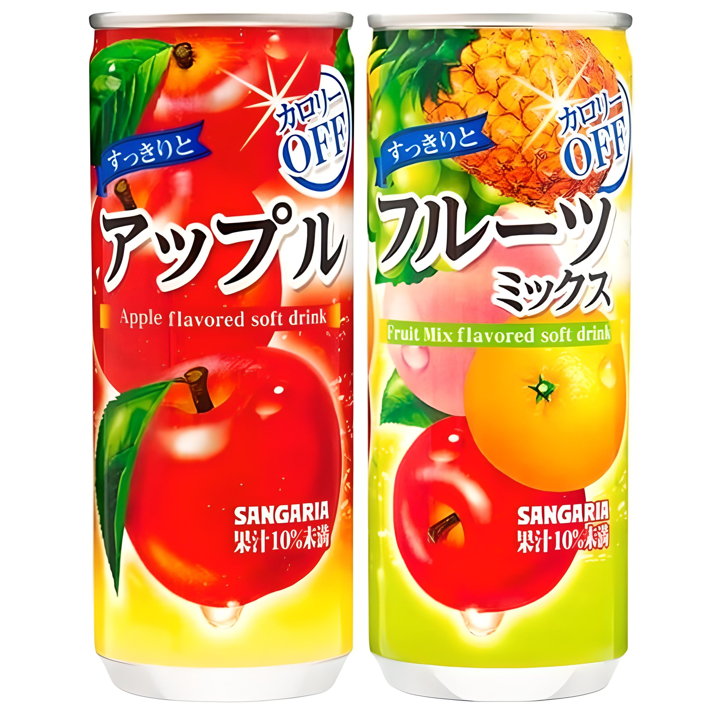 【澳門發貨】（原箱30罐）Sangaria 新加利亞果汁飲品蘋果味/雜果味240g三佳利果汁果味飲料飲品罐裝