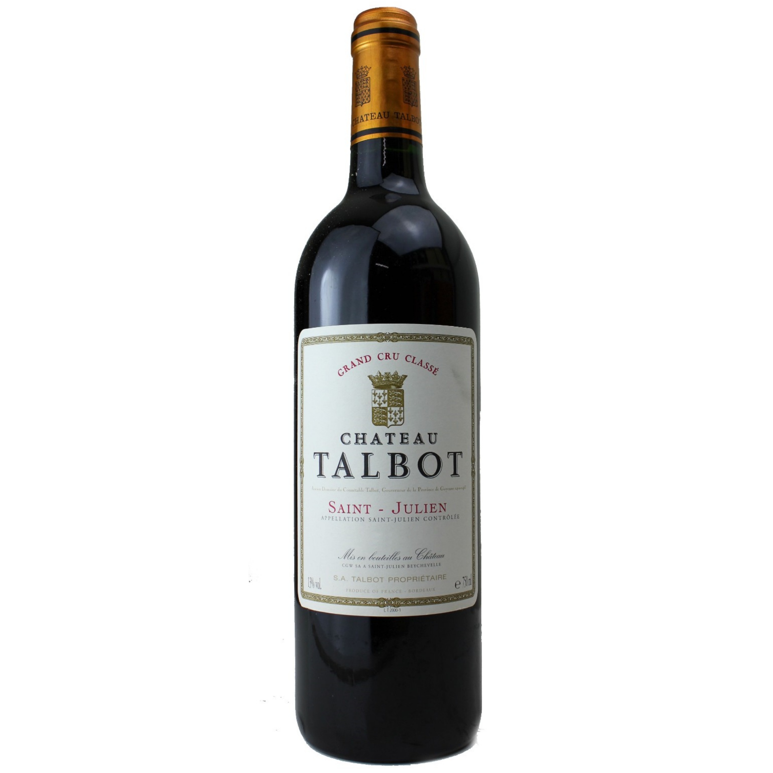 【澳門發貨】14 Chateau Talbot 法國太保莊園紅酒75cl