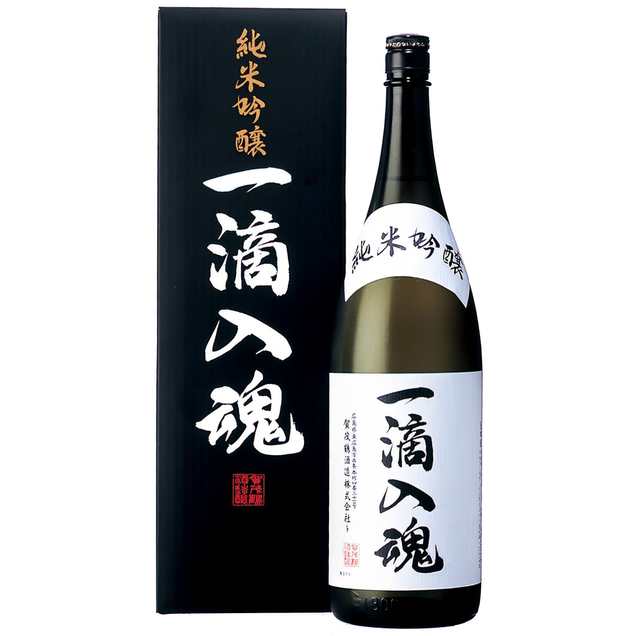 【澳門發貨】1800ml 賀茂鶴 純米吟醸 一滴入魂清酒