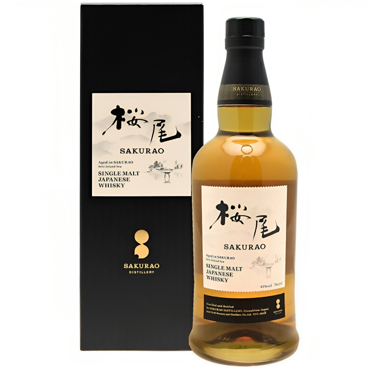 【澳門發貨】Sakurao 櫻尾單一麥芽威士忌700ml