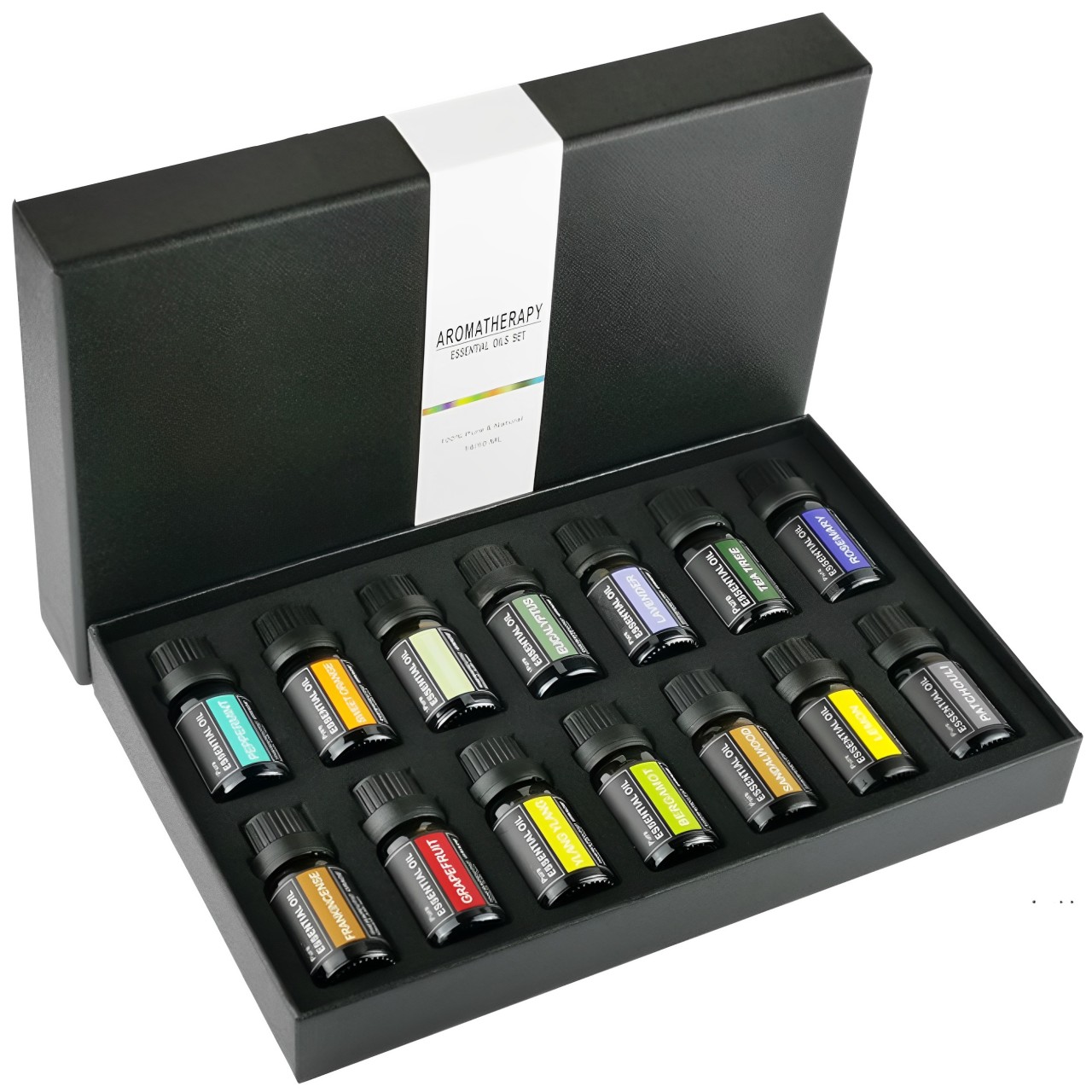 精油套盒玫瑰甜橙白茶綠茶植物精油擴香香薰套裝