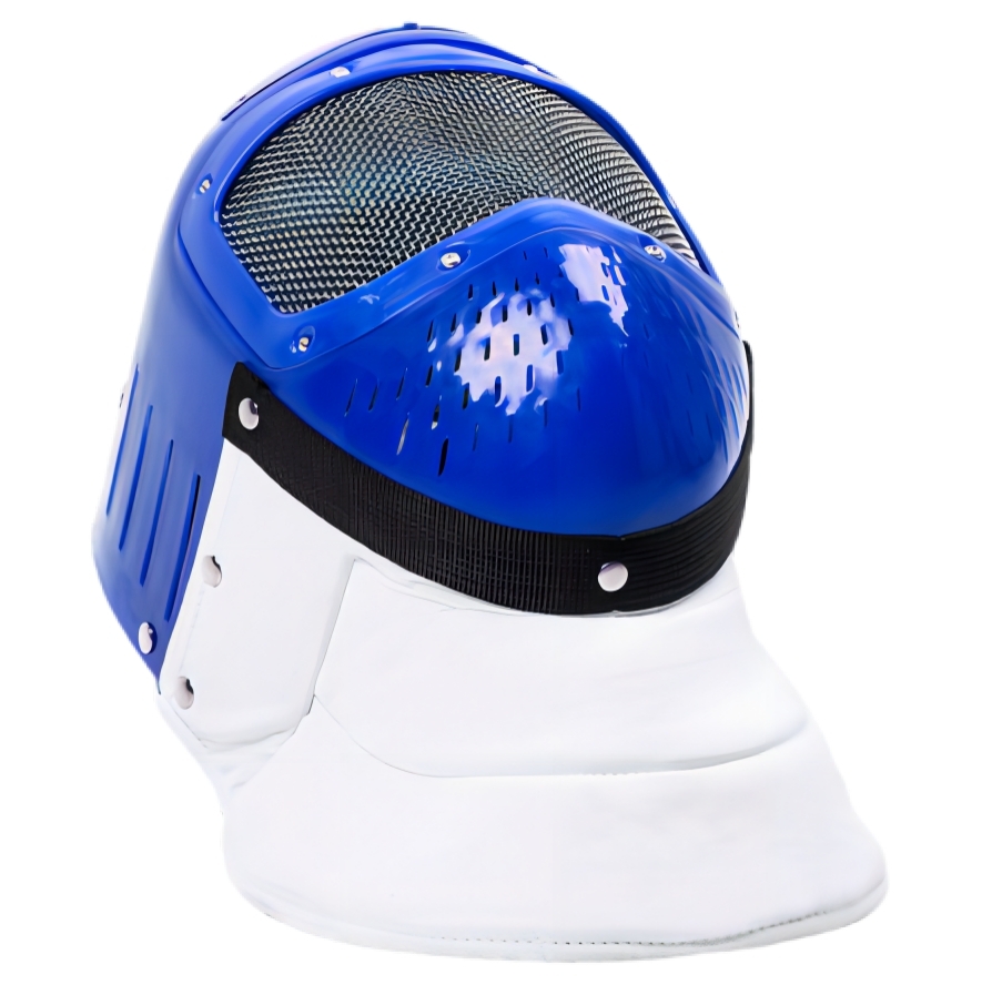 擊劍訓練面罩兒童塑膠頭盔輕便防刺護面訓練專用多種規格