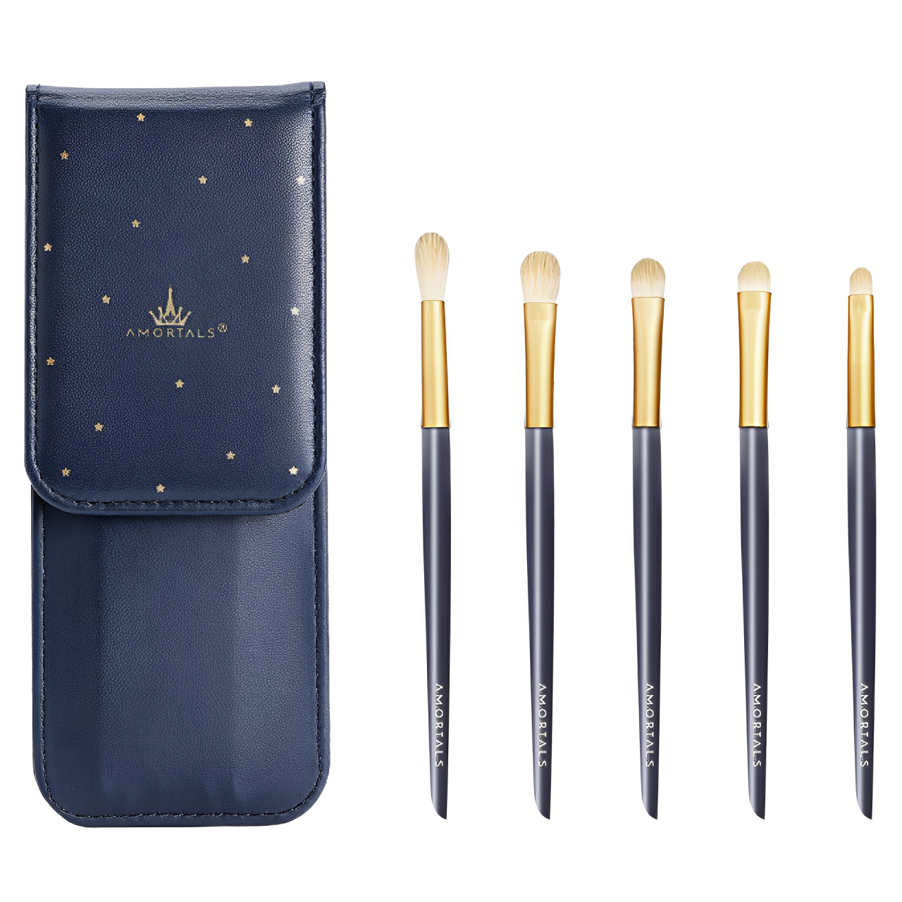 [熱銷] AMORTALS爾木萄星耀眼部化妝套刷眼影刷套裝眼暈染刷細節鼻影刷收納包化妝刷