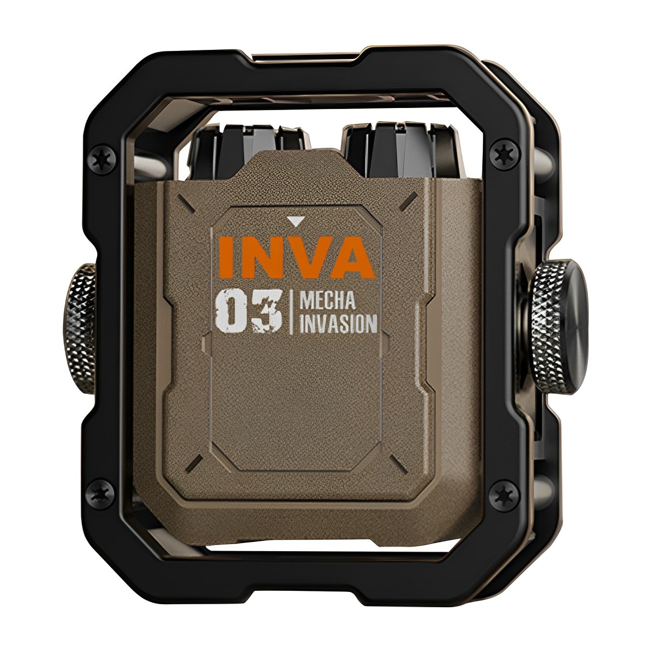 機甲TWS藍牙耳機運動耳機炫酷機甲充電艙耳機適用電競