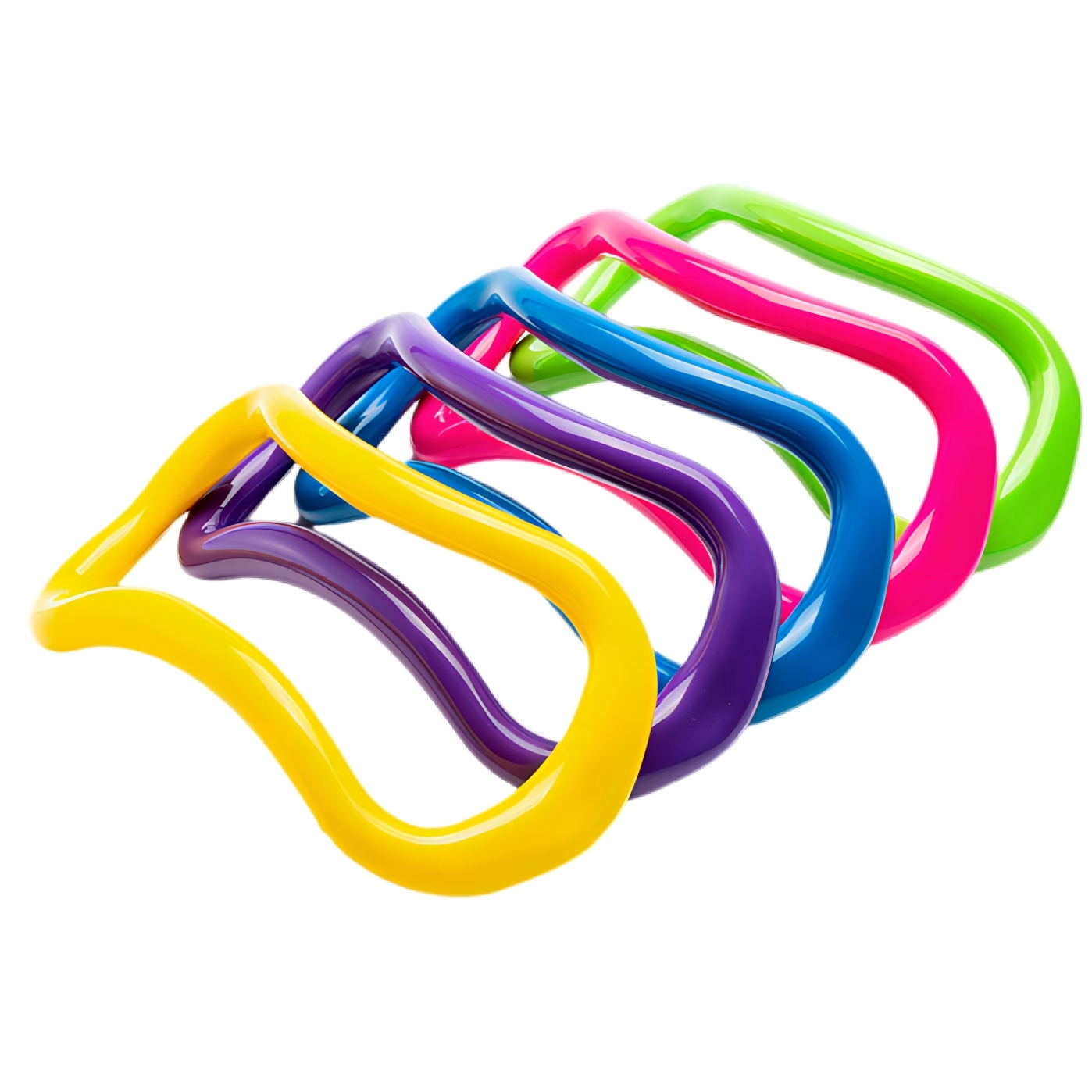 瑜伽環開肩神器瑜珈圈開背美背普拉提圈瑜伽器材美肩膀健身魔力環