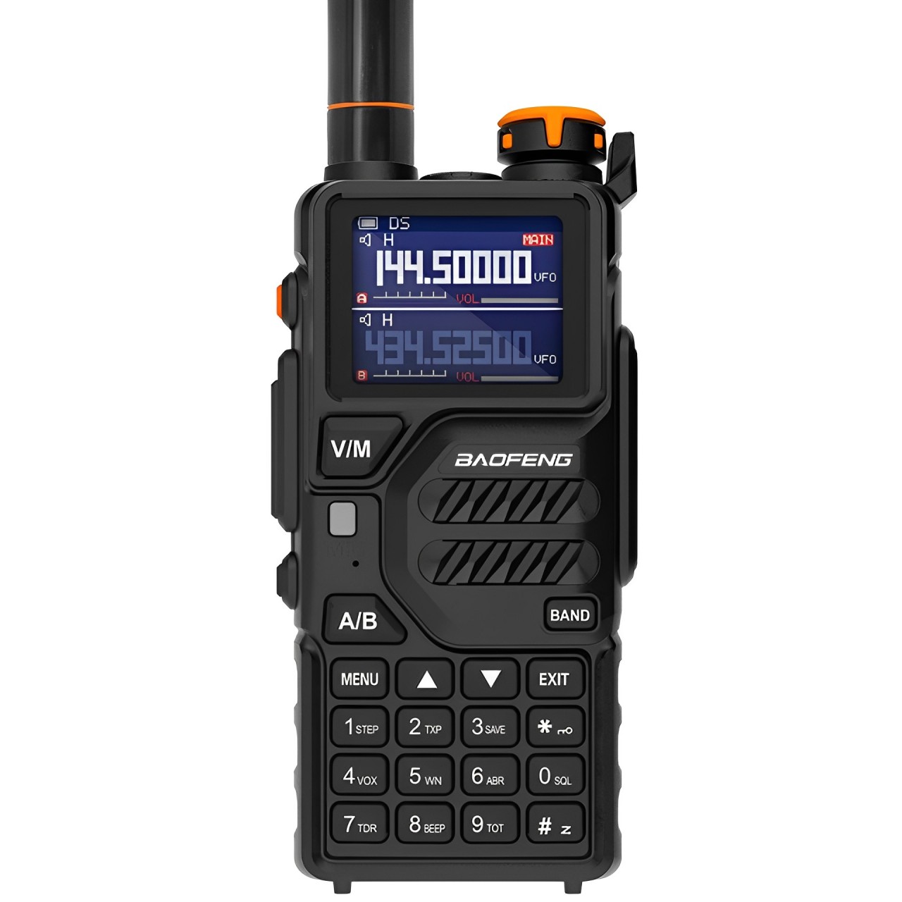 BAOFENG 寶鋒新款 K5 PLUS 無線對講機戶外一鍵對頻彩色LED大屏