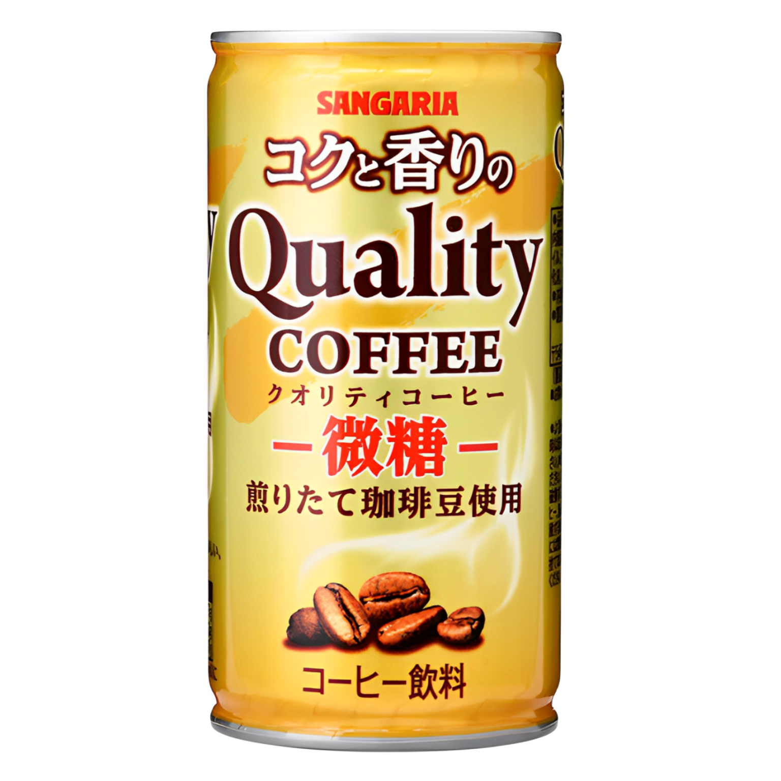 【澳門發貨】（原箱30罐）Sangaria 新加利亞醇厚濃香微糖咖啡185g三佳利優質微糖香濃咖啡
