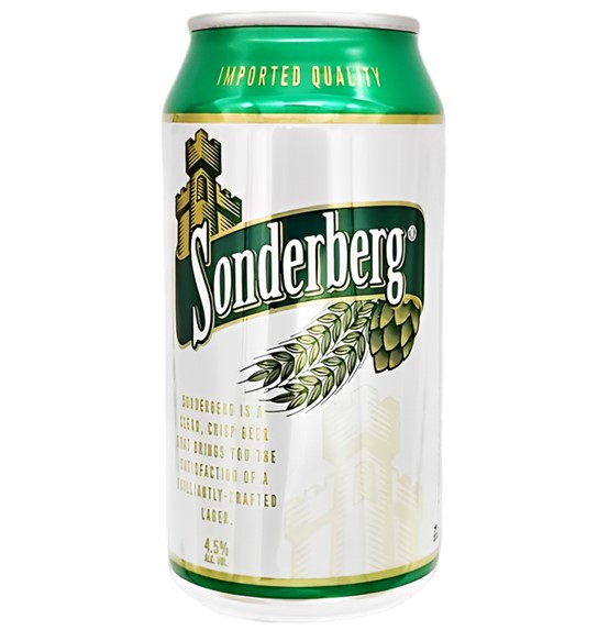 【澳門發貨】（原箱24罐）Sonderberg森堡啤酒330ml新鮮清醇爽口優質享受性價比高酒精飲料
