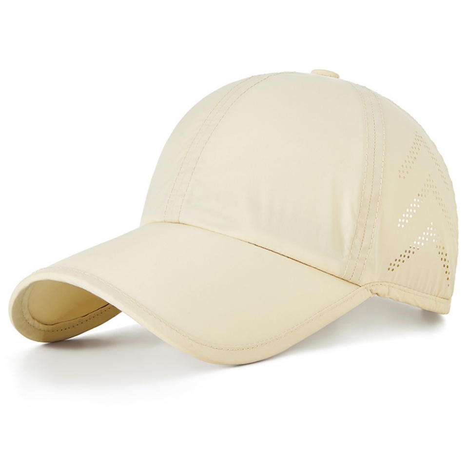 柔軟棒球帽春夏款棒球帽男女速乾太陽帽防沷水戶外遮陽防曬尼龍鴨舌帽子