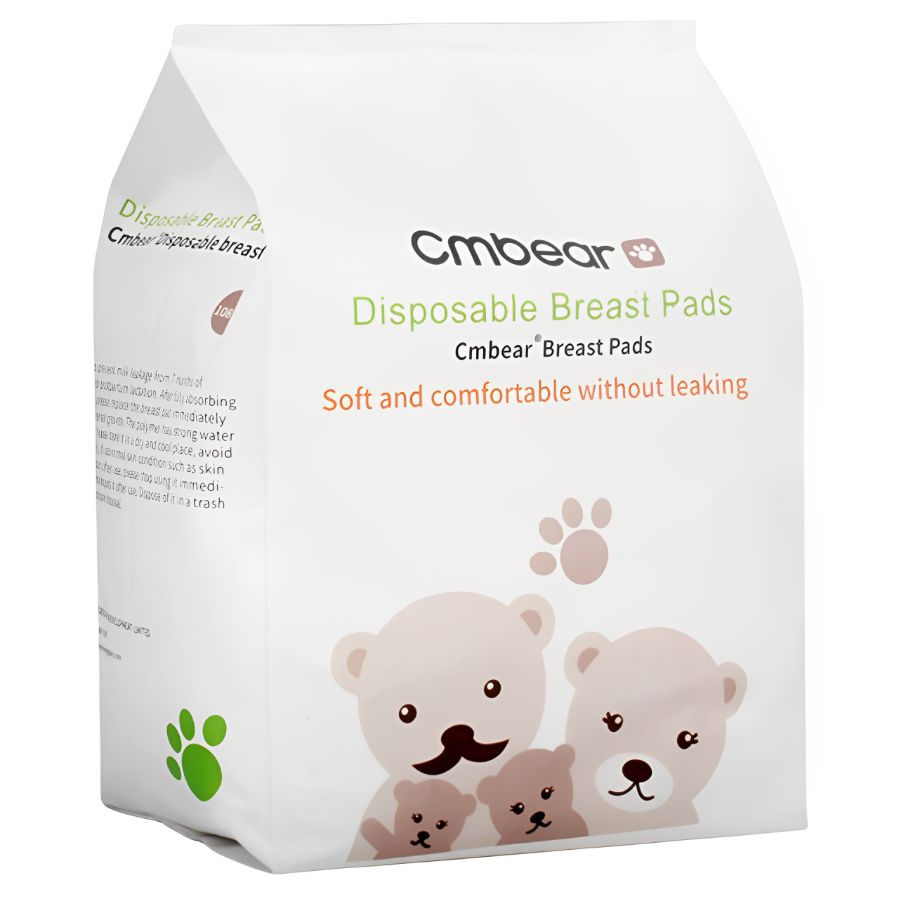 cmbear卡曼熊一次性防溢乳墊108片哺乳墊強力吸收U型導槽奶墊透氣不滑落