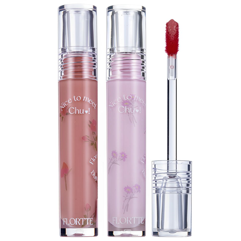 FLORTTE花洛莉亚初吻系列水光初吻露唇釉镜面唇彩口紅