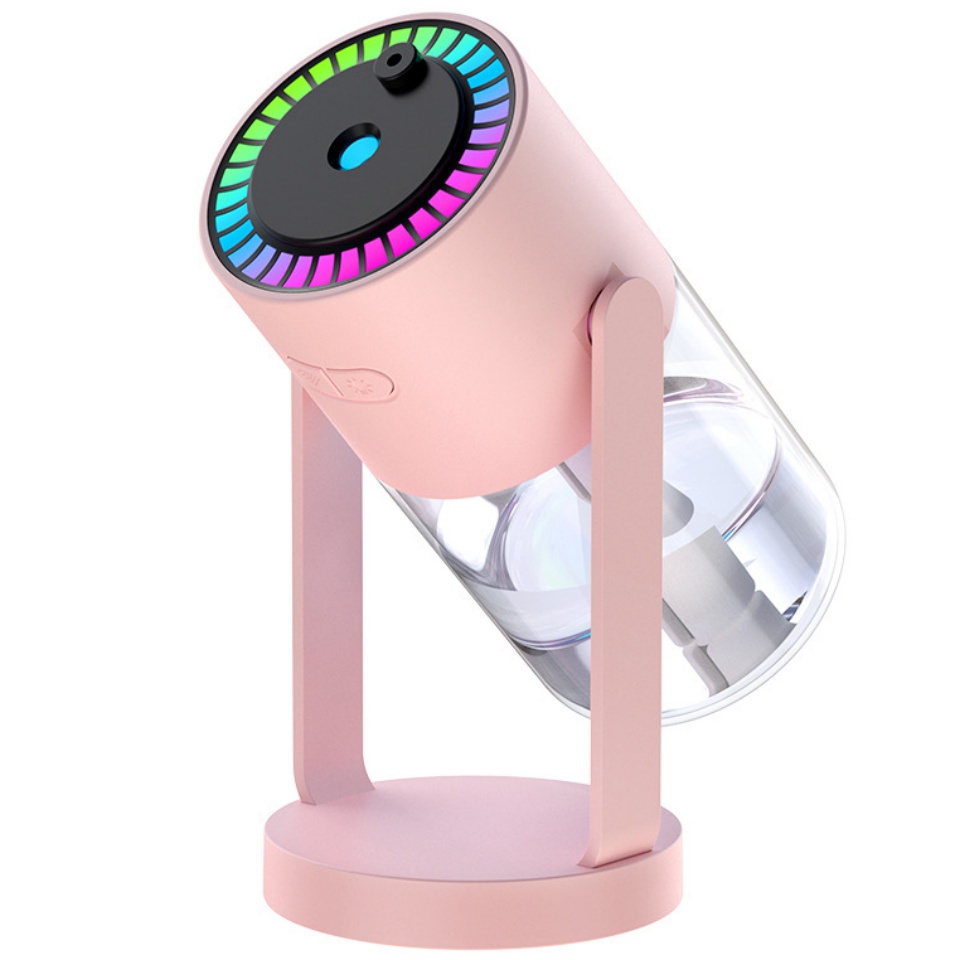 新款星空投影加濕器USB創意車載空氣加濕器家用補水霧化器