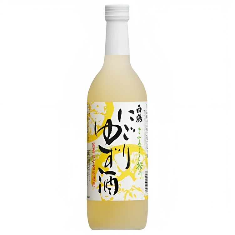 【澳門發貨】（3支起購）HAKUTSURU 白鶴柚子酒720ml水果酒甜酒低度果酒利口酒