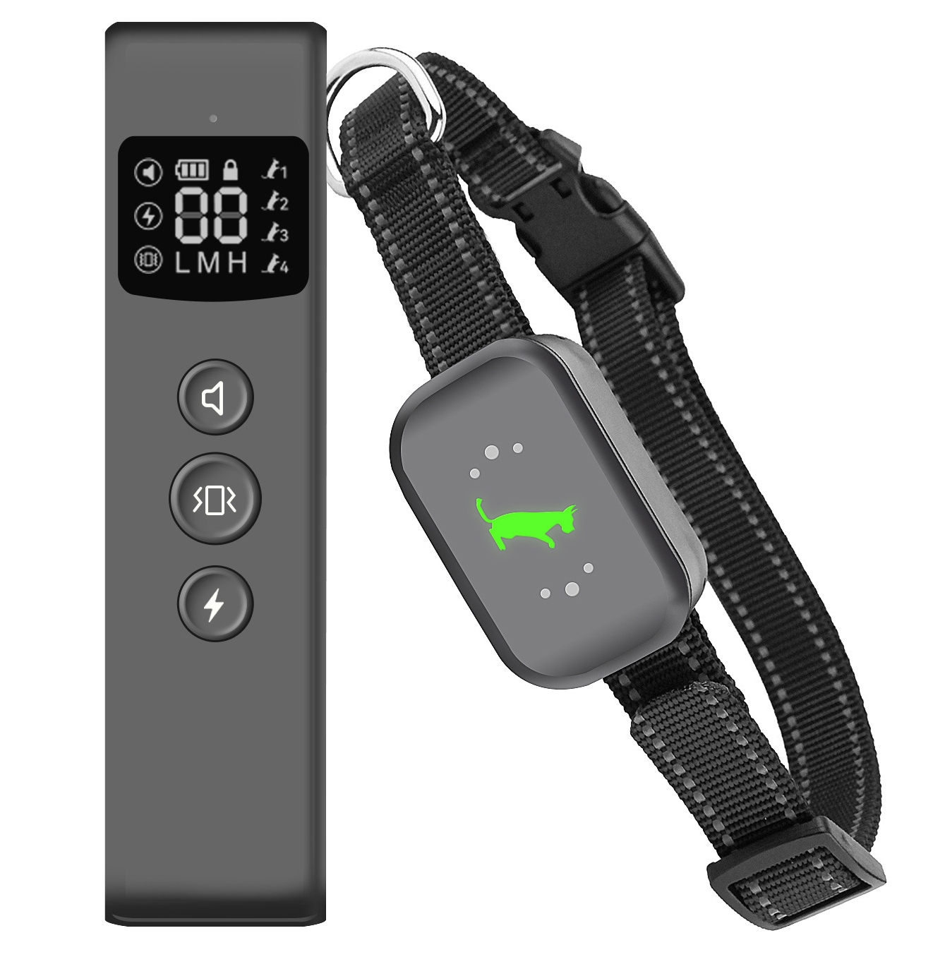 寵物訓練器訓狗器止吠器智能防水電擊訓練寵物充電遙控項圈寵物用品