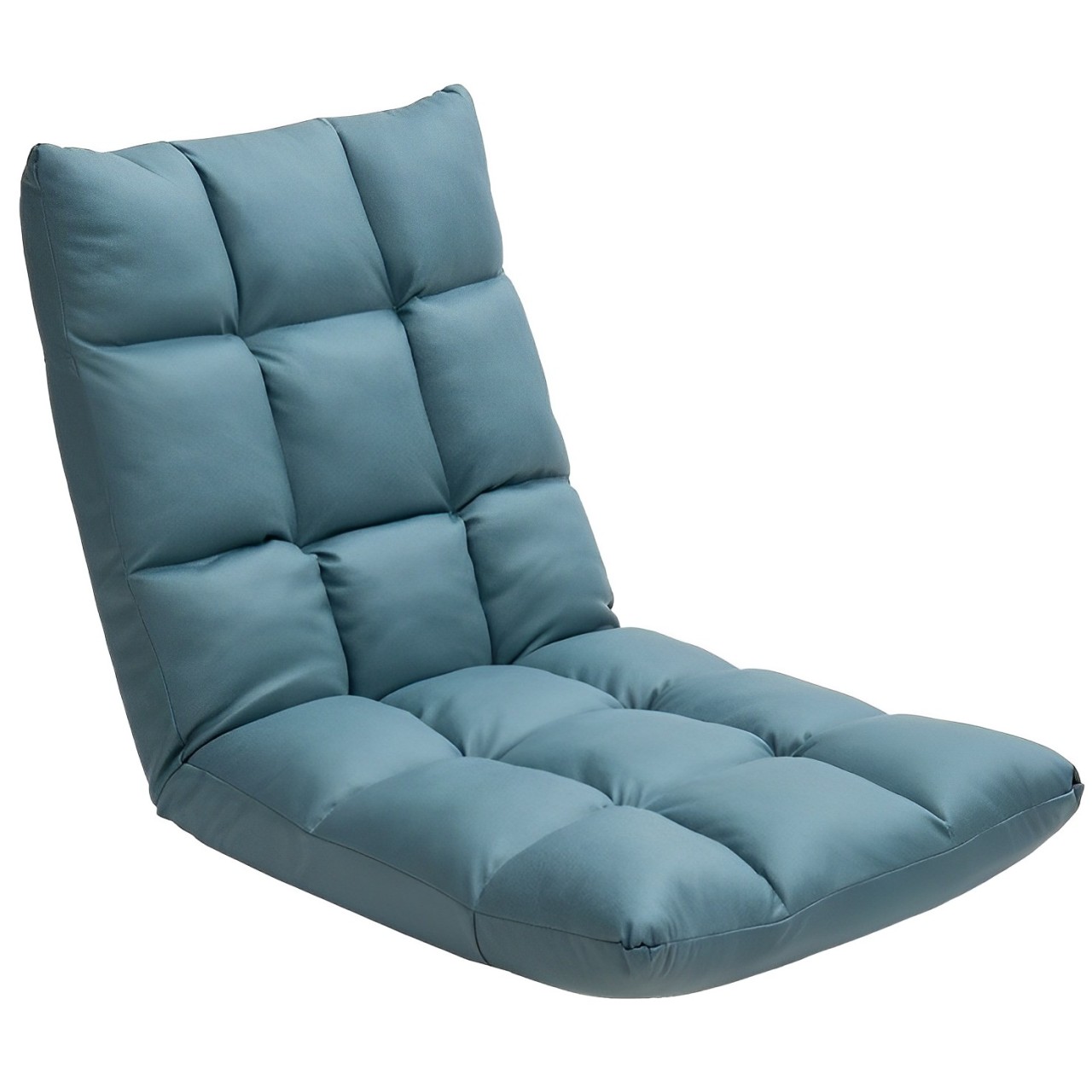 可折疊靠背椅子懶人沙發日式梳化椅墊榻榻米床上地板經典十八格小梳發