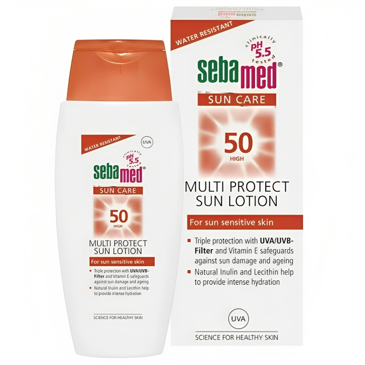 【澳門發貨】sebamed 施巴防曬潤膚露 SPF50+ 150ml