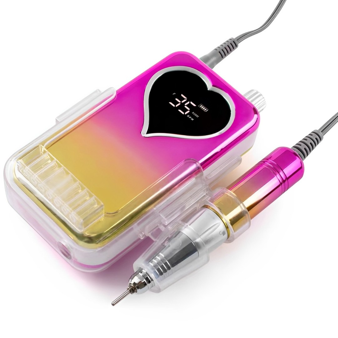 桌面便攜美甲打磨器新升級無芯電機超靜音打磨機美甲機