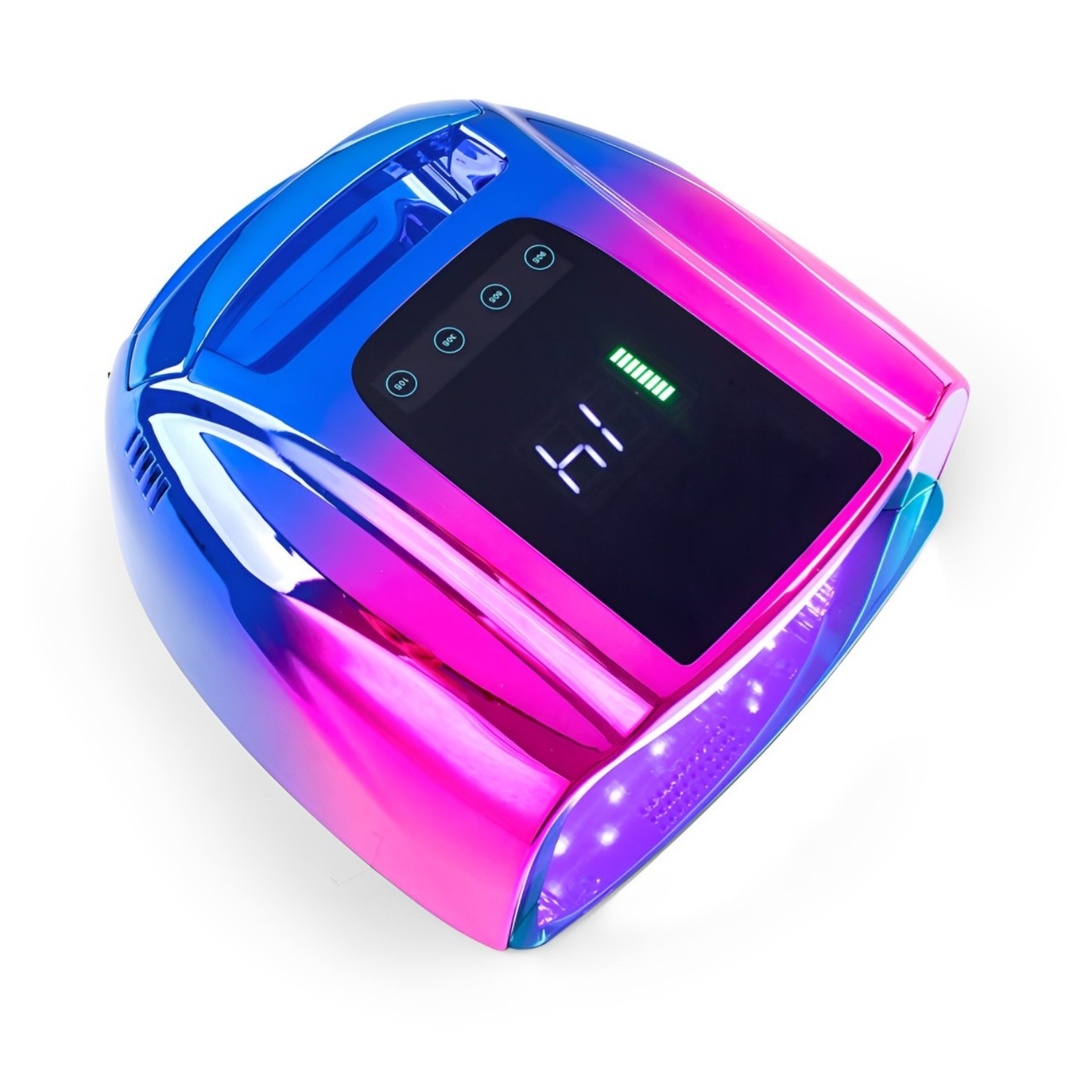 充電款美甲燈美甲店專用指甲光療燈智能感應甲油膠烤燈速乾烘乾機