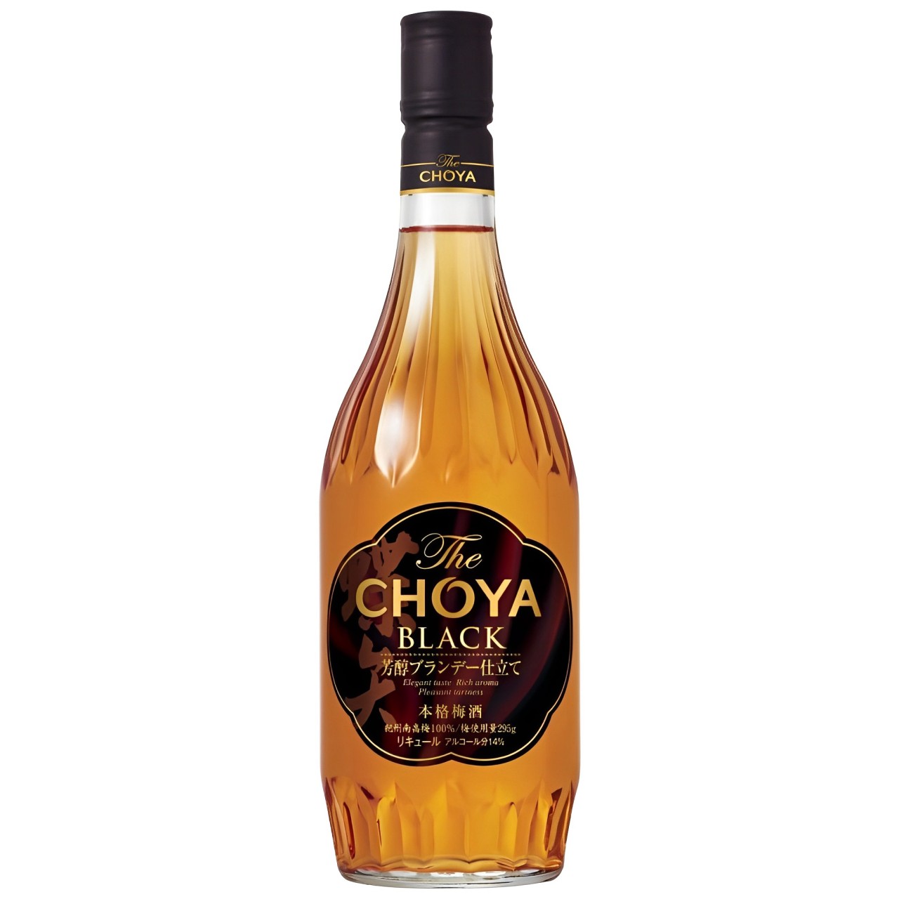 【澳門發貨】CHOYA the BLACK 本格芳醇梅酒720ml芳醇濃郁白蘭地本格梅酒