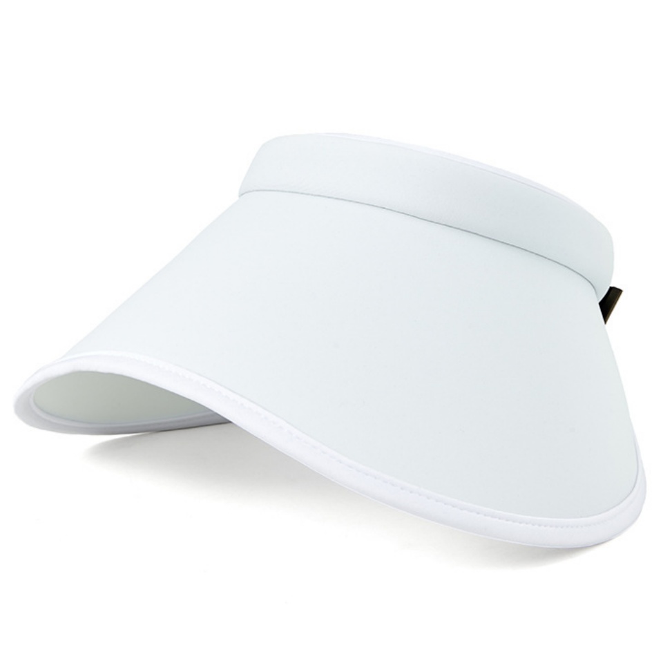 弧形空頂防曬帽遮陽韓版空頂防曬帽戶外運動騎行加長簷帽子男時尚太陽帽