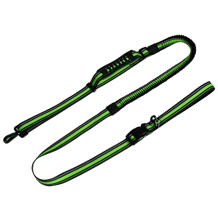 腰部牽引繩防爆沖遛狗繩可伸縮跑步繩多功能狗狗寵物牽引繩