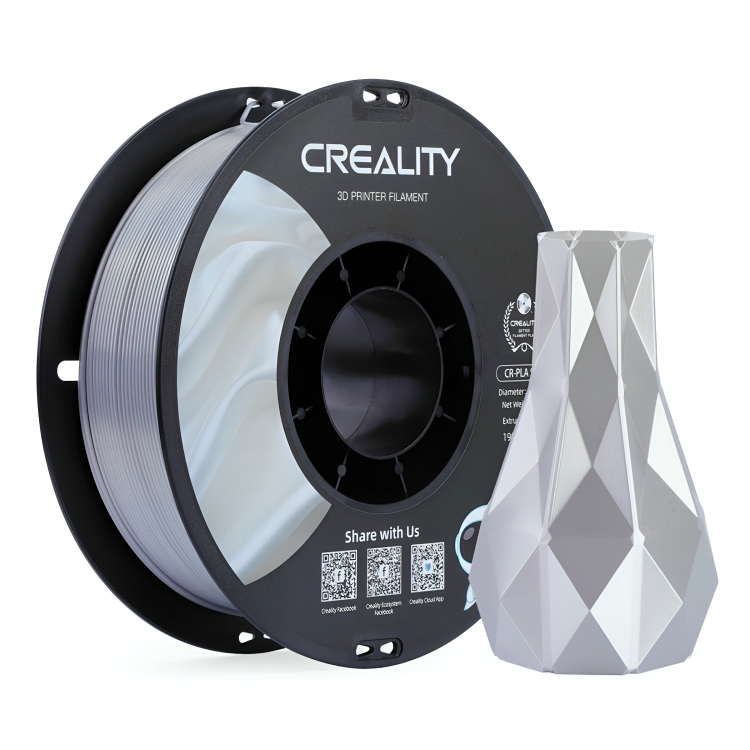 3D打印絲綢耗材單色雙色彩虹漸變啞光CR-Silk列印機印表機材料高彈性光滑絲綢七彩線材PLA仿金屬