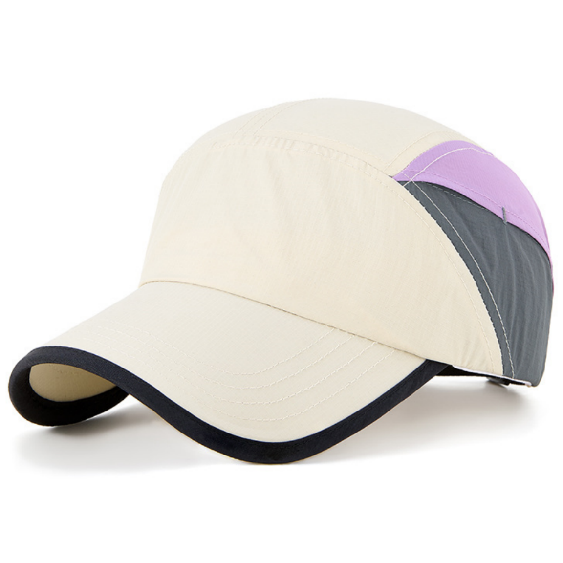 透氣拼色前進帽春夏新品防曬防紫外線棒球帽戶外慢跑運動高爾夫帽輕薄速乾