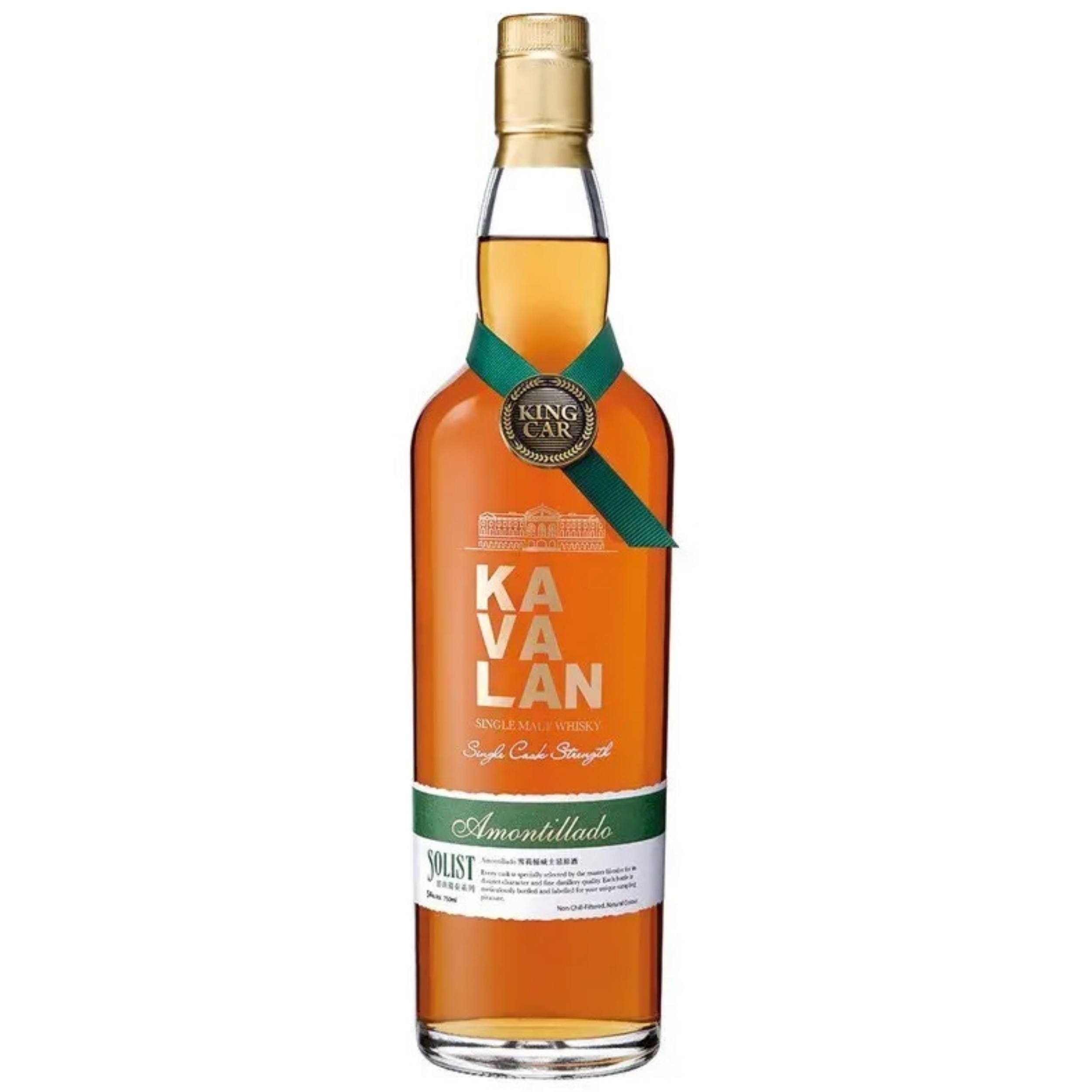 【澳門發貨】KAVALAN Solist 噶瑪蘭 經典獨奏 Amontillado 雪莉桶威士忌原酒 750ml 單一麥芽威士忌