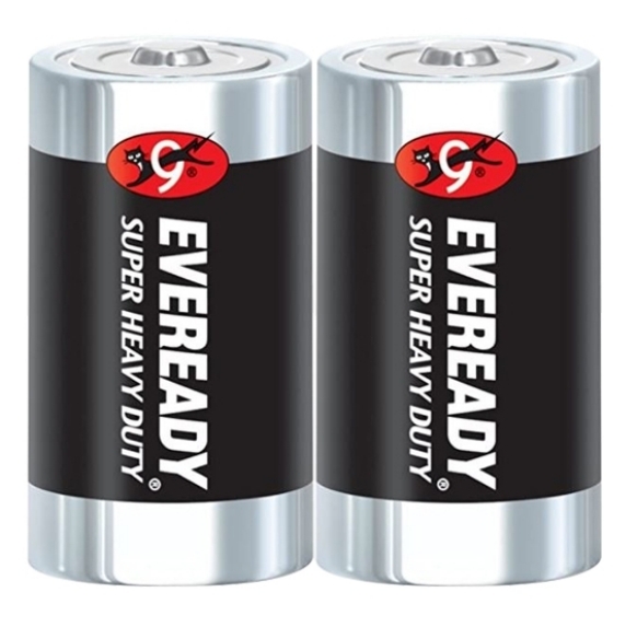 【澳門發貨】Everyday 永備碳性電池 黑貓C型中電 2個裝