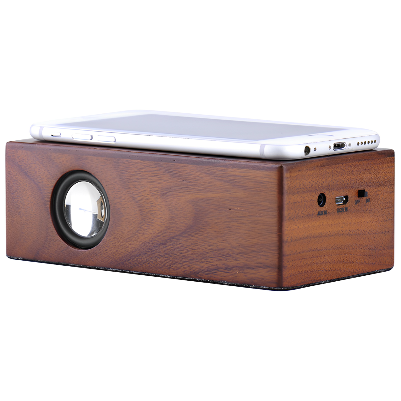 木質感應音箱無需藍牙黑科技感應手機小音箱無線低音炮小音響復古家用桌面電腦音響