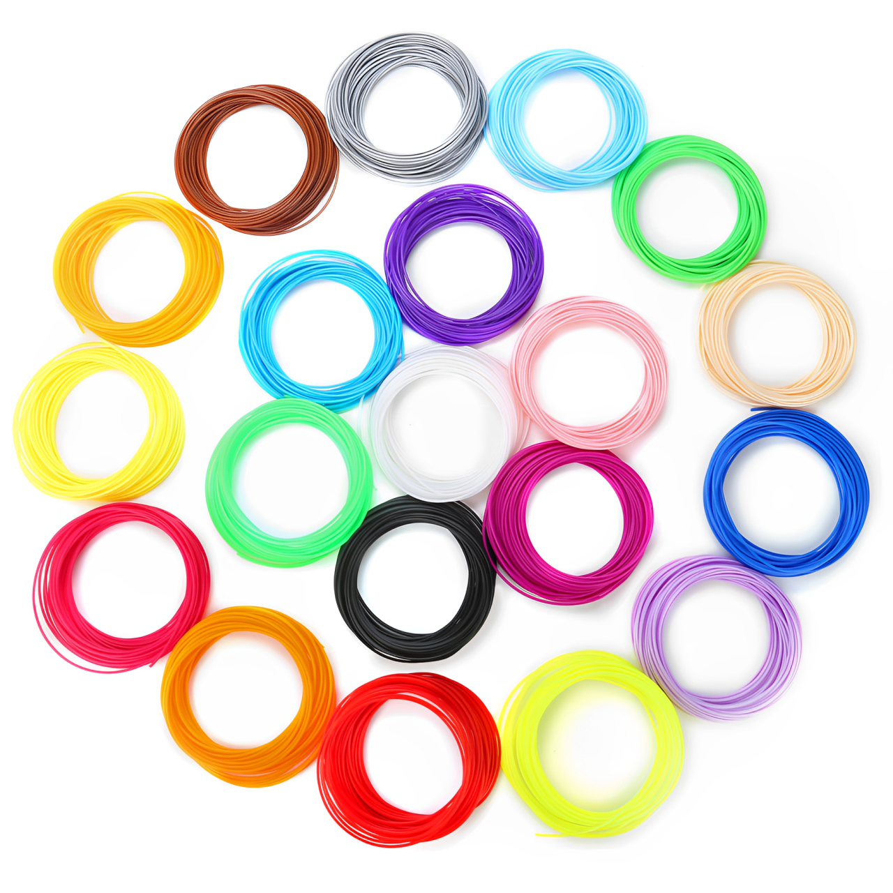 顏色隨機3D打印筆耗材低溫耗材PCL高溫耗材ABS/PLA列印筆耗材