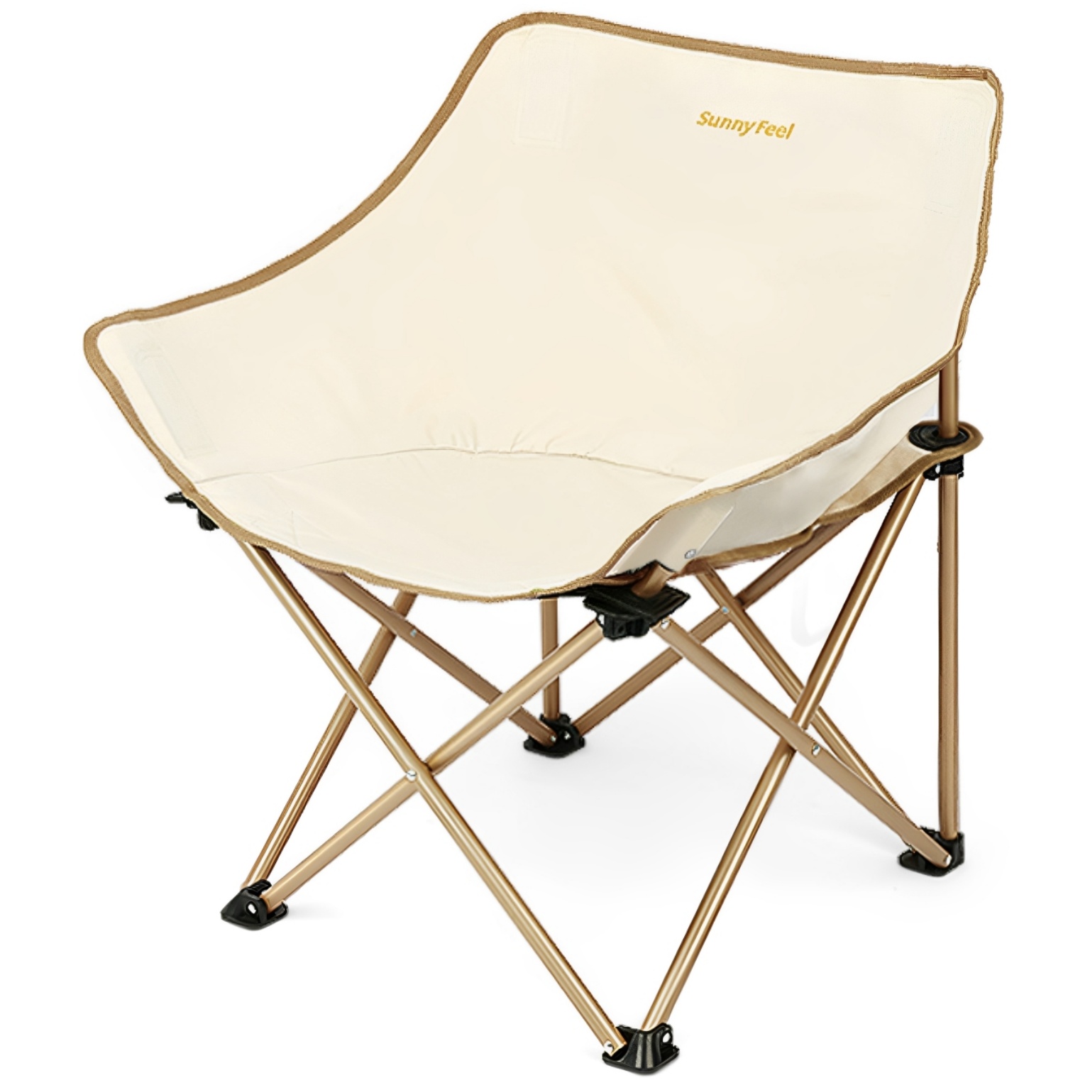 SunnyFeel戶外露營月亮椅休閒椅可攜式輕型折疊椅子