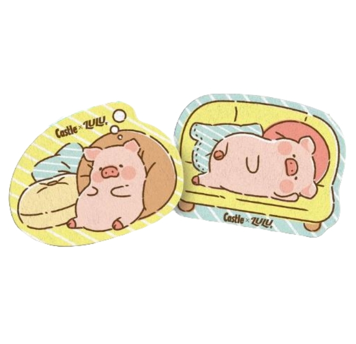 【澳門發貨】Castle亮麗抗菌濃縮洗潔精青檸1L*2支裝送罐頭豬LuLu洗碗海綿*1