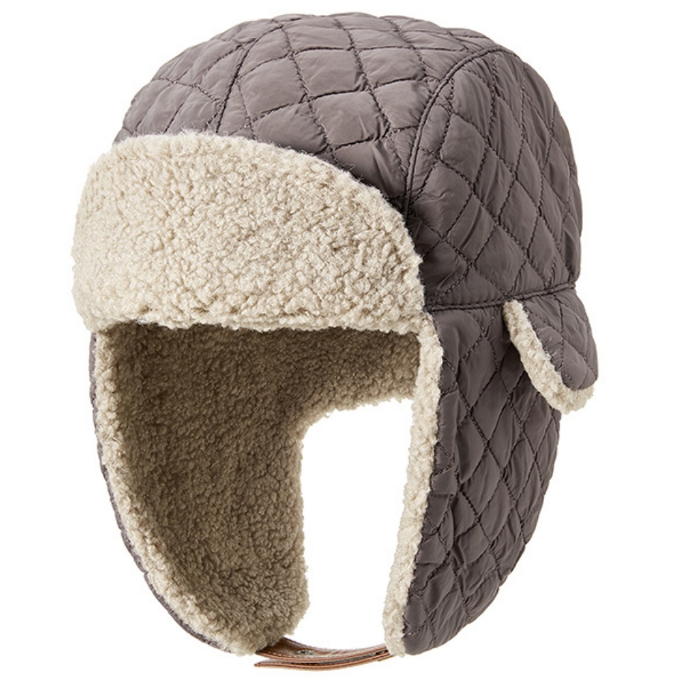 護耳加絨帽秋冬新款保暖舒適面料加絨加厚內裏大頭圍可戴簡約大氣