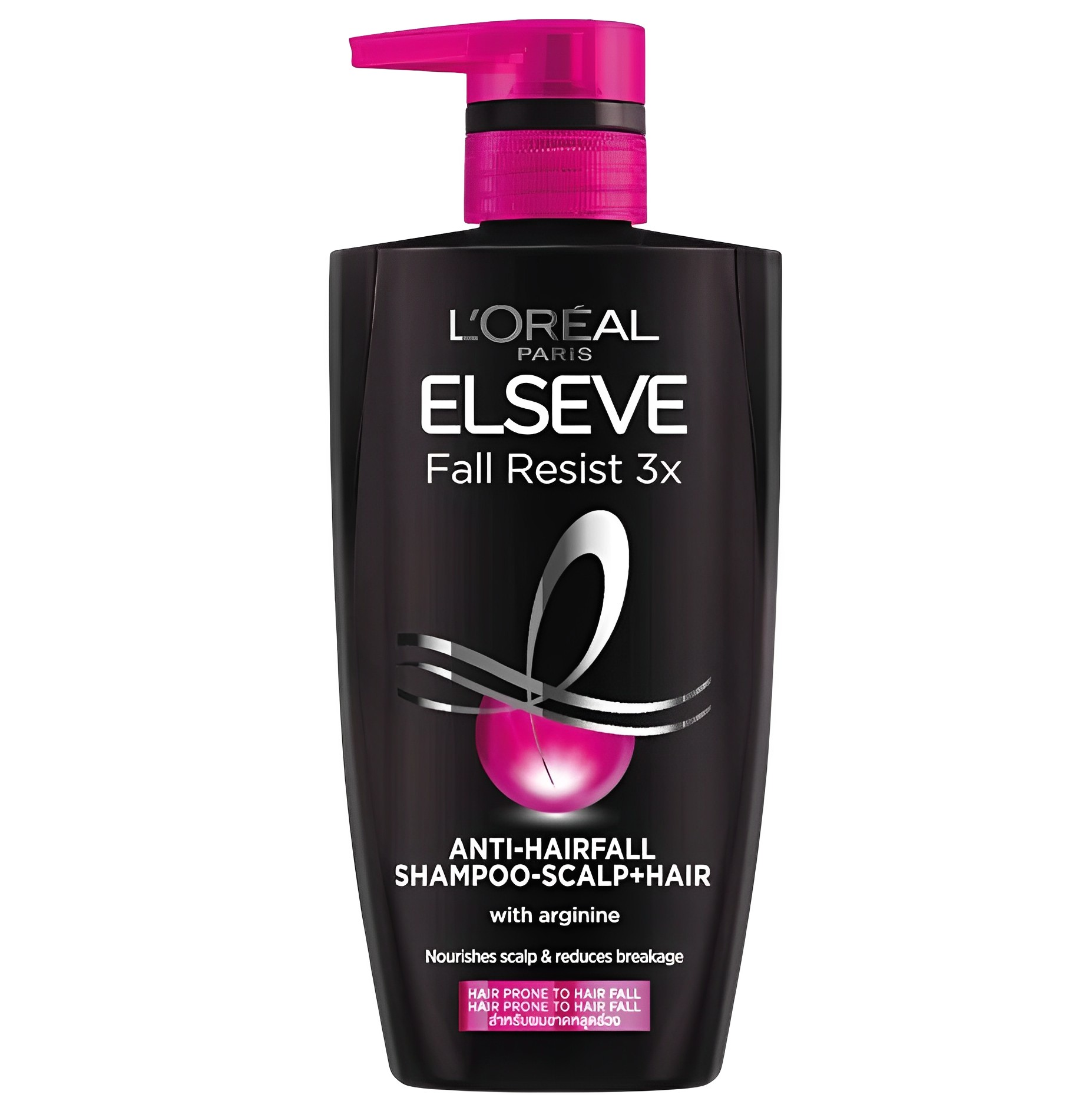 【澳門發貨】L'Oréal Paris 巴黎萊雅愛莎3重防掉髮洗髮乳410ml防脫洗髮水滋養頭皮防斷髮強韌固髮