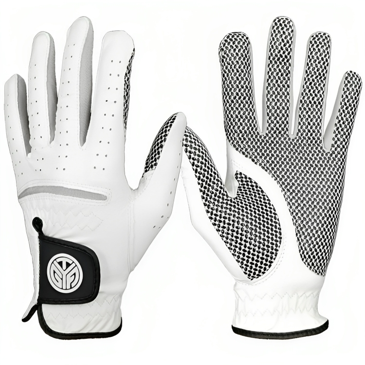 男士高爾夫手套男性印尼小羊皮防滑耐磨透氣高爾夫球手套