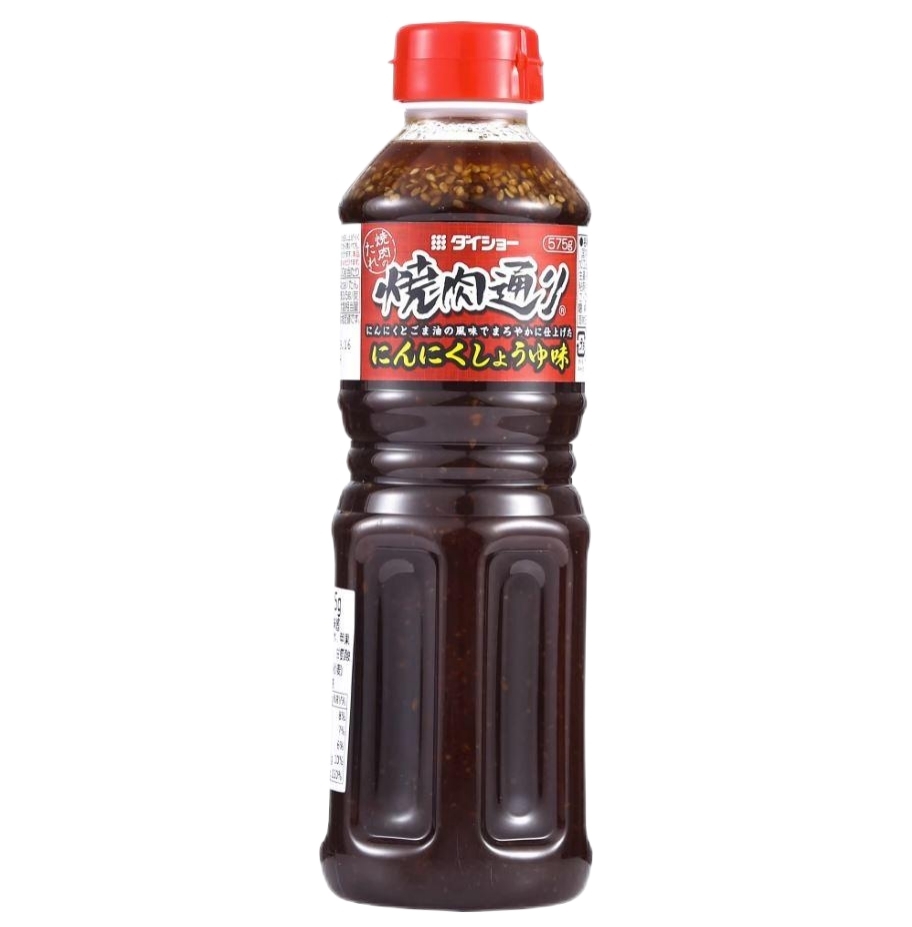 【澳門發貨】Daisho大昌蒜蓉烤肉風味醬油575g醃料燒烤料調味料日式風味清香酸味燒肉汁