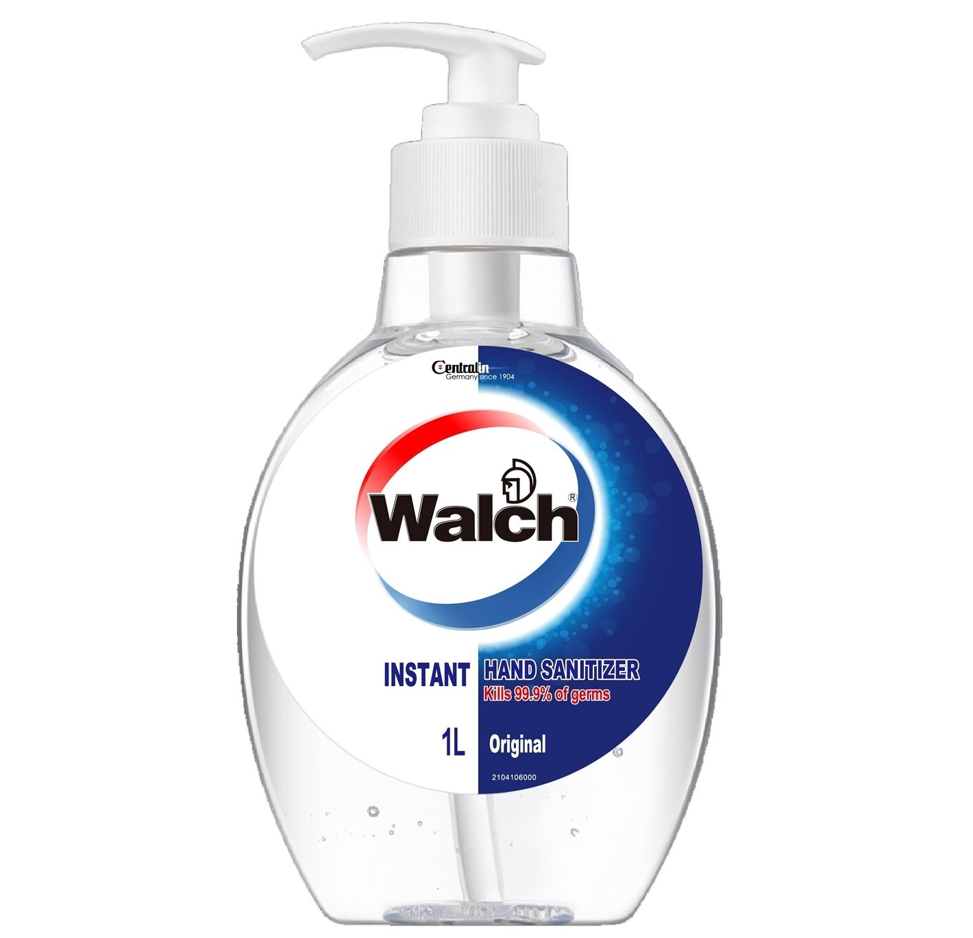 【澳門發貨】Walch威露士免洗搓手液20ml藍色硅膠套/650ml/1L家用辦公外出抗疫消毒必備適合一家人隨身攜帶洗手液潔手液