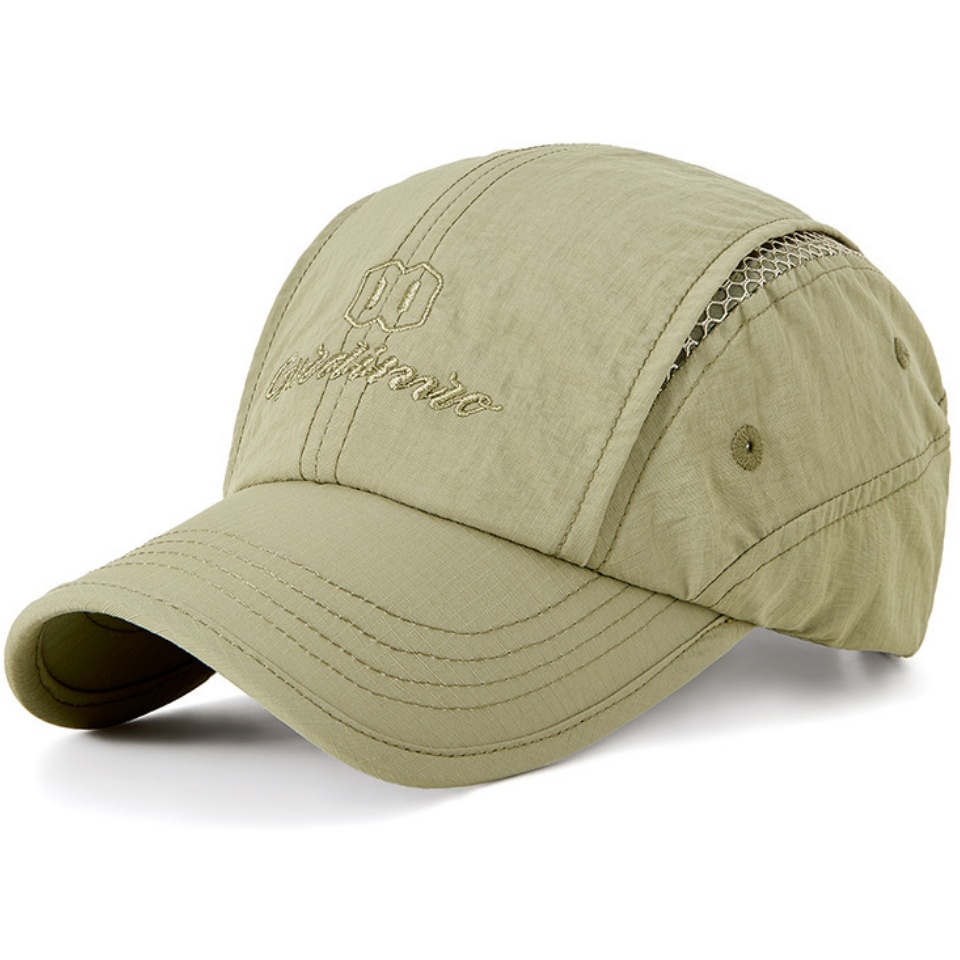 透氣網面前進帽春夏新款棒球帽跑步遮陽帽速乾防曬鴨舌帽遮陽透氣潮酷瓜皮帽